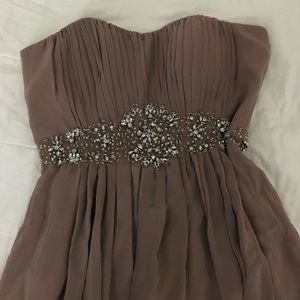 Full length prom dress